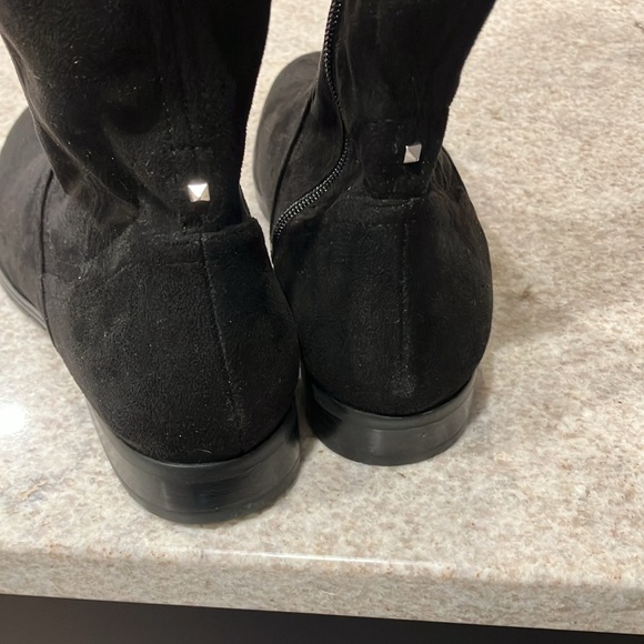 MARC FISHER SUEDE OVER KNEE BOOT W/ STUD - Picture 3 of 6